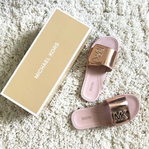 🔅HP🔅 MK Slide Mirror Metallic Rose Gold